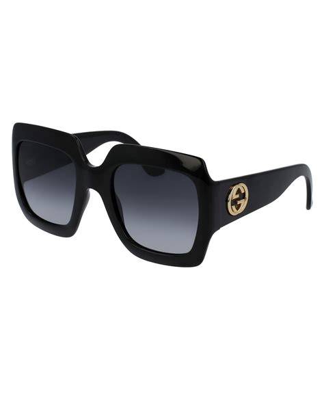 gucci square framed sunglasses|Gucci oversized square frame sunglasses.